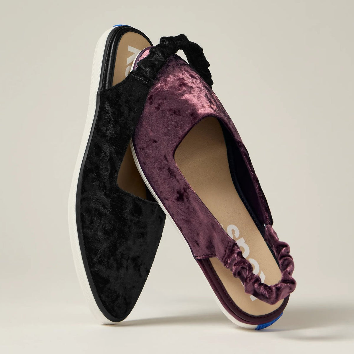 Point Slingback Crushed Velvet — image 3