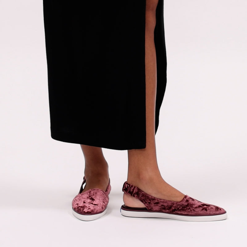 Point Slingback Crushed Velvet — image 2