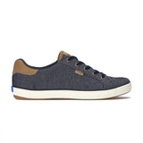 Navy/Cognac